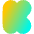 Kickstarter Logo Icon from Flex Gradient Set