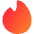 Tinder Logo Icon from Flex Gradient Set
