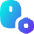 Mouse Setting Bolt Nut Icon from Flex Gradient Set