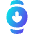 Watch Circle Download Icon from Flex Gradient Set