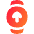 Watch Circle Upload Icon from Flex Gradient Set