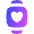 Watch Square Heartbeat Monitor 1 Icon from Flex Gradient Set
