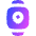 Watch Square Location Icon from Flex Gradient Set