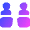 Politics Debate Icon from Flex Gradient Set