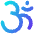 Hinduism Icon from Flex Gradient Set