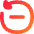 Button Go Backward Icon from Flex Gradient Set