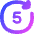 Button Go Forward 5 Icon from Flex Gradient Set
