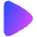 Button Play Icon from Flex Gradient Set