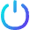 Button Power 1 Icon from Flex Gradient Set