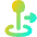 Arcade Stick Move Right Icon from Flex Gradient Set