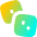 Dices Entertainment Gaming Dices Icon from Flex Gradient Set
