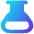 Flask Half Icon from Flex Gradient Set