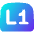 Left Button One Icon from Flex Gradient Set