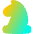 Chess Knight Icon from Flex Gradient Set