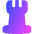 Chess Rook Icon from Flex Gradient Set