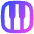 Piano Keys Icon from Flex Gradient Set