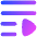 Playlist Icon from Flex Gradient Set