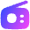 Radio Icon from Flex Gradient Set