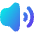 Volume Level High Icon from Flex Gradient Set