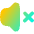 Volume Mute Icon from Flex Gradient Set