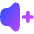Volume Up Icon from Flex Gradient Set