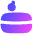 Cake Slice Icon from Flex Gradient Set