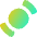 Candy Icon from Flex Gradient Set