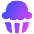 Cupcake Icon from Flex Gradient Set