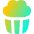 Popcorn Icon from Flex Gradient Set