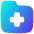 Medical Folder Icon from Flex Gradient Set
