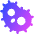 Bacteria Virus Cells Biology Icon from Flex Gradient Set