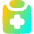 Checkup Medical Report Clipboard Icon from Flex Gradient Set
