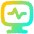Heart Rate Monitor Icon from Flex Gradient Set