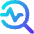 Heart Rate Search Icon from Flex Gradient Set