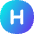 Hospital Sign Circle Icon from Flex Gradient Set