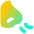 Nose Smell Icon from Flex Gradient Set