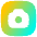 Camera Square Icon from Flex Gradient Set