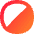 Bottom Right Half Shadow Circle Icon from Flex Gradient Set