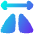 Mirror Horizontally Icon from Flex Gradient Set