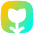 Flower Icon from Flex Gradient Set
