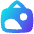 Landscape Frame Icon from Flex Gradient Set