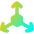 3d Coordinate Axis Icon from Flex Gradient Set