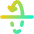 3d Rotate X Axis Icon from Flex Gradient Set