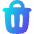 Recycle Bin 2 Icon from Flex Gradient Set