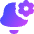 Alarm Setting Gear Icon from Flex Gradient Set