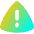 Warning Triangle Icon from Flex Gradient Set