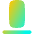 Align Bottom 2 Icon from Flex Gradient Set