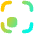 Align Bottom Left Frame Square Icon from Flex Gradient Set