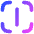 Align Center Vertical Frame Icon from Flex Gradient Set