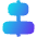 Align Horizontal Center 1 Icon from Flex Gradient Set